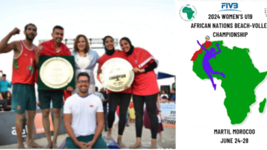 La nazionale marocchina di beach volley vince il campionato africano e si qualifica alle Olimpiadi di Parigi.