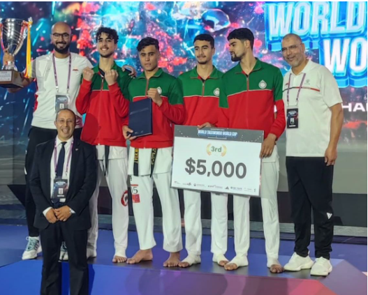 Coppa del Mondo di Taekwondo/Squadre in Corea del Sud: Marocco 3° e Driss El Hilali nominato membro del comitato di supervisione