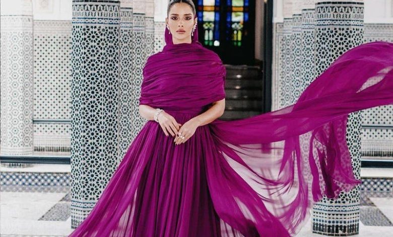 Yasmine Sabry e Balqis Fathi competono al “Fashion Trust Arabia” a Marrakech (foto)