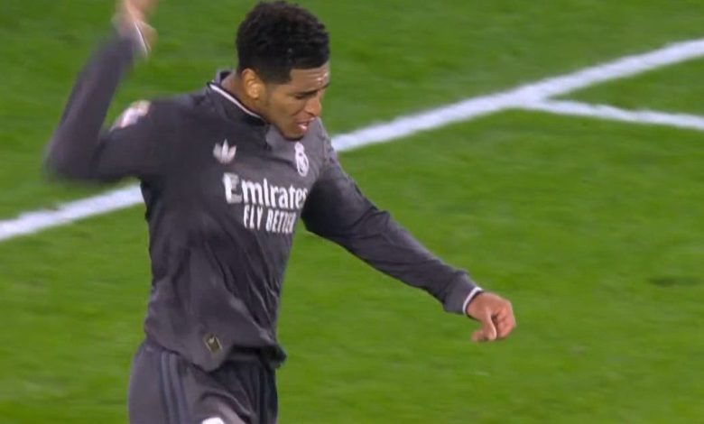Vinicius fa arrabbiare Bellingham durante la partita del Real Madrid contro il Celta Vigo