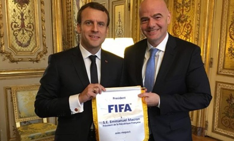 Macron assumerà la presidenza della FIFA al termine del mandato di Infantino?