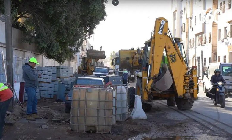 I lavori di ristrutturazione della famosa Afghanistan Street a Casablanca stanno accelerando