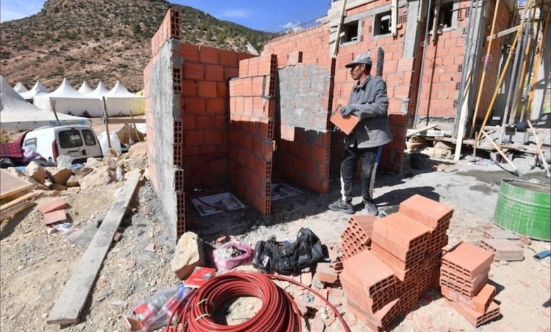 Riabilitazione delle aree del terremoto di Al -haouz. 33.636 famiglie hanno beneficiato della costruzione di case