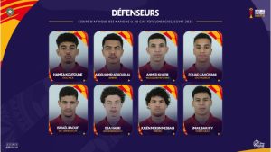 L'allenatore M. Mohamed Ouahbi evoca 26 giocatori per la lattina u20