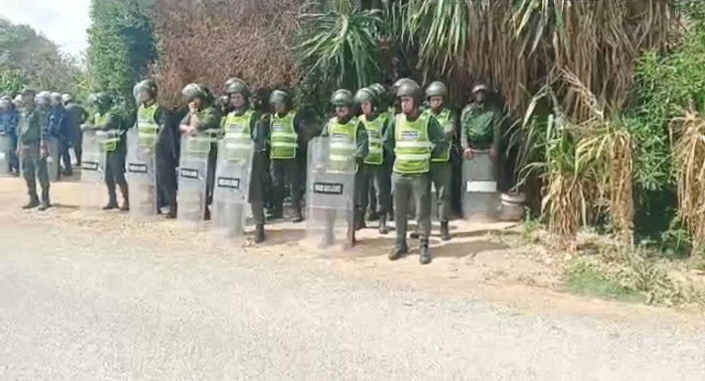 Marrakech .. Un atterraggio di sicurezza per attuare una decisione legale di svuotare le case nella rotonda