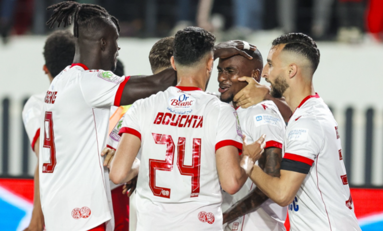 Il campionato professionale .. Wydad Sports ha battuto l'esercito reale in un eccitante "Clasico"