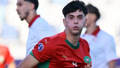 La squadra nazionale marocchina si qualifica per il distretto della Coppa Africana - finali di età inferiore ai 20 anni battendo la Tunisia
