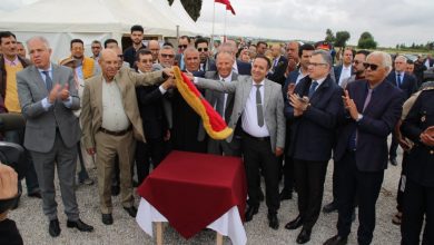 Lancio ufficiale di lavori di costruzione del Federal Center for Training Football Plakers nella città di Hakimi