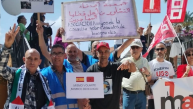 Morsie .. una completa assenza del lavoratore marocchino il giorno delle Nazioni Unite