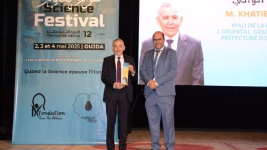 Oujda .. The Science Festival celebra i laureati della Umar bin Abdul Aziz High School e onora i talenti dell'intelligenza artificiale