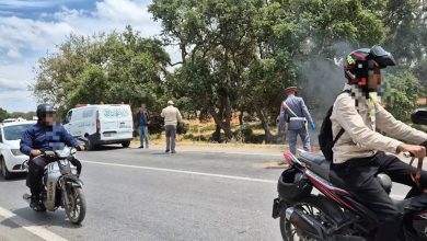 Tamesna .. Un terribile incidente stradale che porta alla vita di due giovani uomini