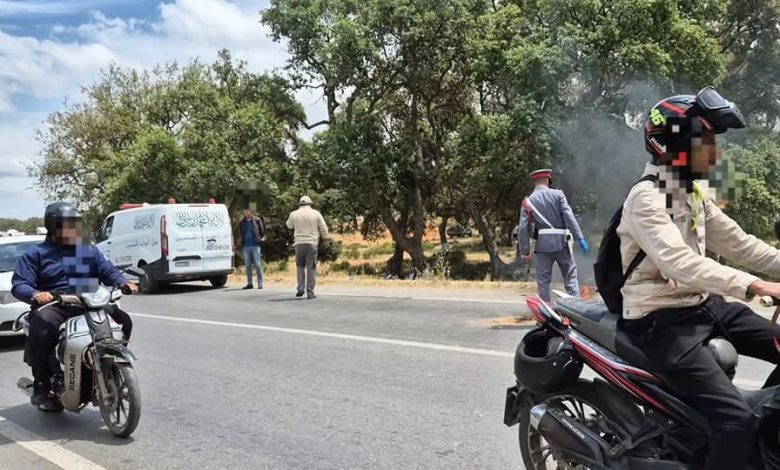 Tamesna .. Un terribile incidente stradale che porta alla vita di due giovani uomini