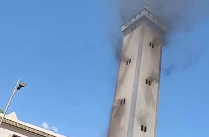 Un incendio nella moschea di Hamza a Berkane senza registrare perdite