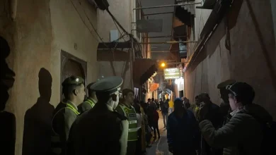 Urgente .. Trova il corpo di un giovane appeso con una corda all'interno della sua casa nel distretto di Al -mallah a Marrakech